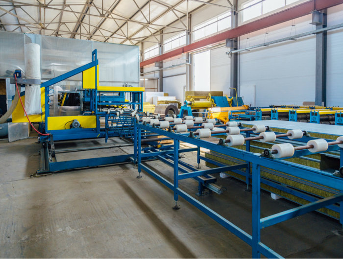 sandwich panels production process